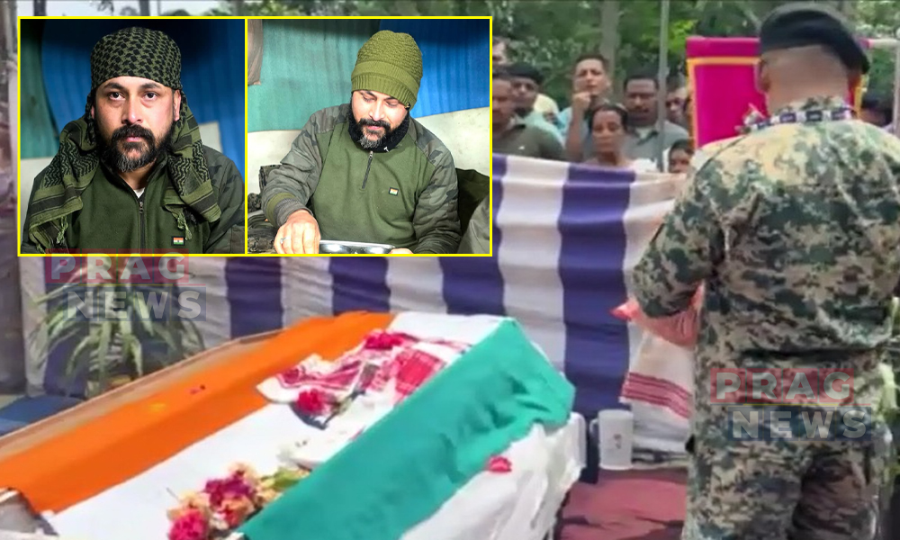 লাডাখত অসমৰ বি এছ এফ জোৱানৰ কৰুণ মৃত্যু
